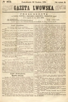 Gazeta Lwowska. 1862, nr 293