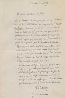 Korespondencja Józefa Ignacego Kraszewskiego. Seria III: Listy z lat 1863-1887. T. 54, L (Labarry – Lemonier)