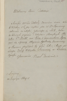 Korespondencja Józefa Ignacego Kraszewskiego. Seria III: Listy z lat 1863-1887. T. 38, D (Druziewicz – Dzwonkowski)