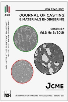 Journal of Casting & Materials Engineering : JCME. Vol. 2, 2018, no. 2