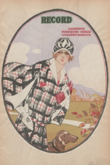 Rekord Świat Kobiecy : czasopismo poświęcone modzie i sprawom kobiecym. R.4, 1924, nr 1 + wkładka