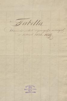 „Seymy” z lat 1825-1830, z papierów po Joachimie Lelewelu