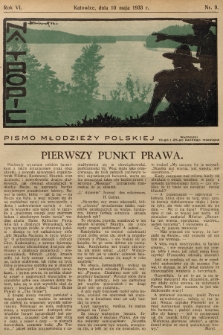 Na Tropie : pismo młodzieży polskiej. R.6, 1933, nr 9