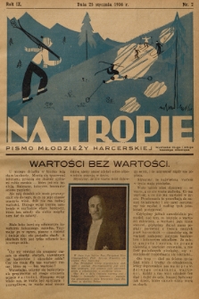 Na Tropie : pismo młodzieży harcerskiej. R.9, 1936, nr 2