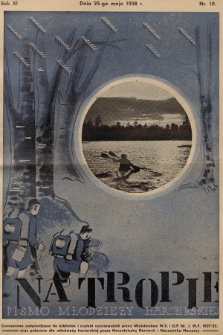 Na Tropie : pismo młodzieży harcerskiej. R.11, 1938, nr 10