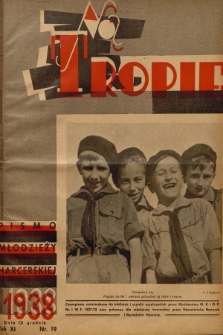 Na Tropie : pismo młodzieży harcerskiej. R.11, 1938, nr 19