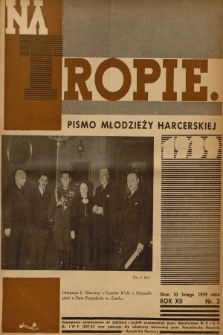 Na Tropie : pismo młodzieży harcerskiej. R.12, 1939, nr 3
