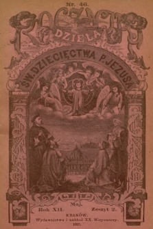 Roczniki Dzieła Św. Dziecięctwa P. Jezusa. R.12, nr 2 (1895)