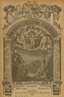Roczniki Dzieła Św. Dziecięctwa P. Jezusa. R.12, nr 3 (1895)