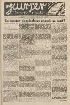 Kurjer Literacko-Naukowy. 1934, nr 48