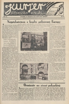 Kurjer Literacko-Naukowy. 1934, nr 51