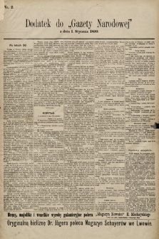 Gazeta Narodowa. 1899, nr 2
