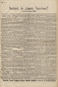 Gazeta Narodowa. 1899, nr 7