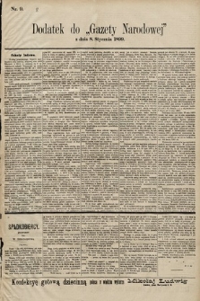 Gazeta Narodowa. 1899, nr 9