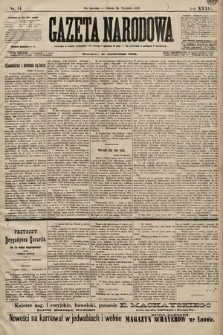 Gazeta Narodowa. 1899, nr 14