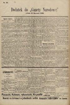 Gazeta Narodowa. 1899, nr 16