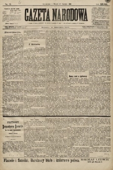 Gazeta Narodowa. 1899, nr 17