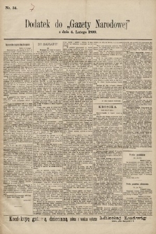 Gazeta Narodowa. 1899, nr 34