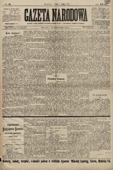 Gazeta Narodowa. 1899, nr 39