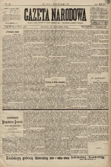 Gazeta Narodowa. 1899, nr 41