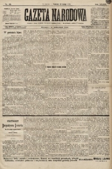 Gazeta Narodowa. 1899, nr 50
