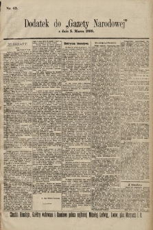 Gazeta Narodowa. 1899, nr 65