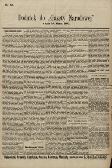 Gazeta Narodowa. 1899, nr 85