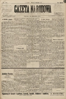 Gazeta Narodowa. 1899, nr 114