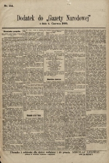 Gazeta Narodowa. 1899, nr 154