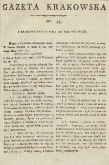 Gazeta Krakowska. 1812, nr 43