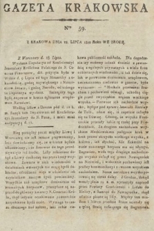 Gazeta Krakowska. 1812, nr 59