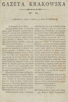 Gazeta Krakowska. 1812, nr 60