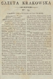 Gazeta Krakowska. 1812, nr 73