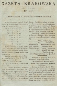 Gazeta Krakowska. 1812, nr 82