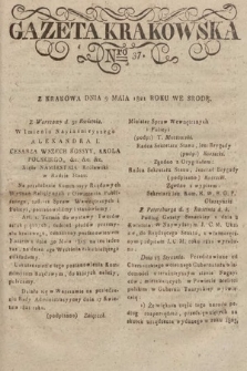 Gazeta Krakowska. 1821, nr 37