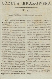 Gazeta Krakowska. 1812, nr 97