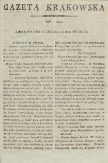 Gazeta Krakowska. 1812, nr 101