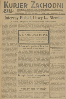 Kurjer Zachodni Iskra : dziennik polityczny, gospodarczy i literacki. R.19, 1928, nr 4