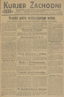 Kurjer Zachodni Iskra : dziennik polityczny, gospodarczy i literacki. R.19, 1928, nr 6
