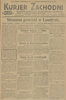 Kurjer Zachodni Iskra : dziennik polityczny, gospodarczy i literacki. R.19, 1928, nr 8