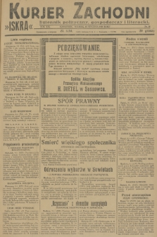 Kurjer Zachodni Iskra : dziennik polityczny, gospodarczy i literacki. R.19, 1928, nr 10