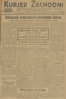Kurjer Zachodni Iskra : dziennik polityczny, gospodarczy i literacki. R.19, 1928, nr 27
