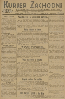 Kurjer Zachodni Iskra : dziennik polityczny, gospodarczy i literacki. R.19, 1928, nr 30