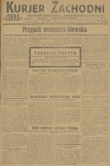 Kurjer Zachodni Iskra : dziennik polityczny, gospodarczy i literacki. R.19, 1928, nr 31