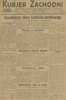 Kurjer Zachodni Iskra : dziennik polityczny, gospodarczy i literacki. R.19, 1928, nr 33