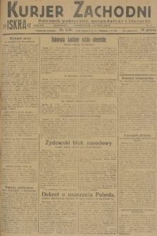 Kurjer Zachodni Iskra : dziennik polityczny, gospodarczy i literacki. R.19, 1928, nr 37