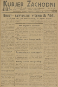 Kurjer Zachodni Iskra : dziennik polityczny, gospodarczy i literacki. R.19, 1928, nr 40