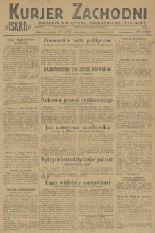 Kurjer Zachodni Iskra : dziennik polityczny, gospodarczy i literacki. R.19, 1928, nr 55