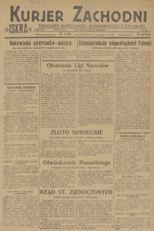 Kurjer Zachodni Iskra : dziennik polityczny, gospodarczy i literacki. R.19, 1928, nr 56
