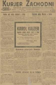 Kurjer Zachodni Iskra : dziennik polityczny, gospodarczy i literacki. R.19, 1928, nr 61